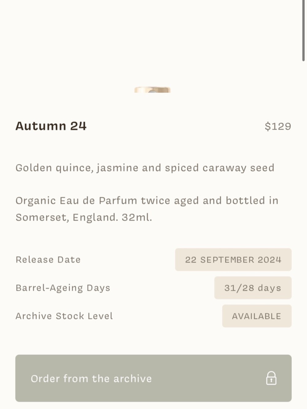 Ffern Autumn 24 Perfume - Picture 2 of 5